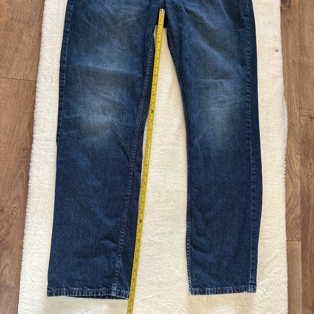 Levis 559 Jean Mens Relaxed Fit Straight Leg Med Wash Denim 36x34 (Fits 36x32) - Picture 7 of 12